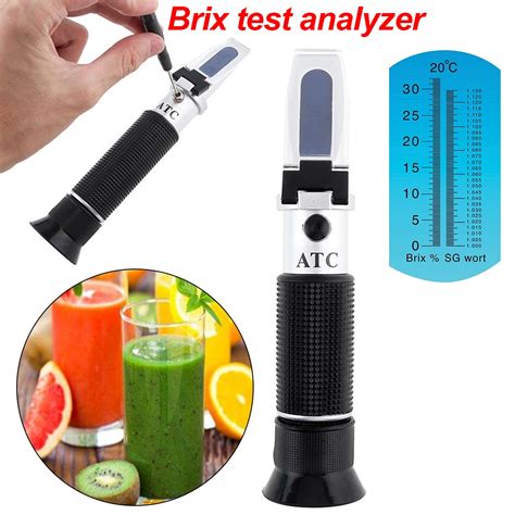 refractometer for sugar content|how to use handheld refractometer.